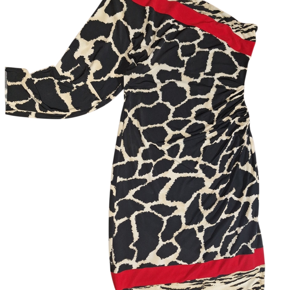 Cache Single Shoulder Dress